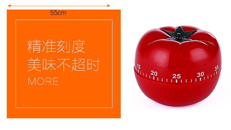 Kitchen Timer Durable 1-60 Minute Tomato Shape Countdown Timer Reminder Alarm Clock Kitchen Novelty Accessories Cooking Gadgets