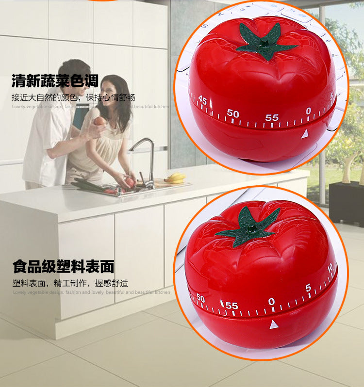 Kitchen Timer Durable 1-60 Minute Tomato Shape Countdown Timer Reminder Alarm Clock Kitchen Novelty Accessories Cooking Gadgets