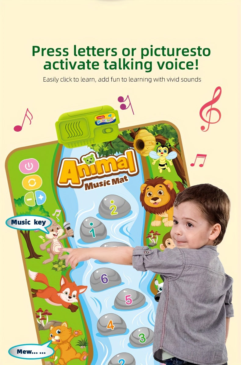 Music Mat Toys: Toy Dance Pad Sing Floor Mat Early Educational Toys Christmas Halloween Gifts