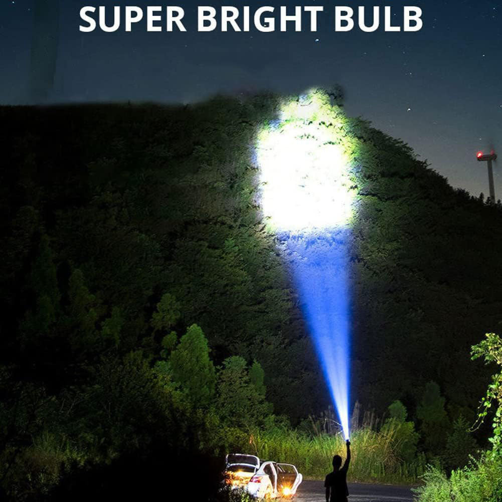 Rechargeable Flashlight 500 Lumens 4 Modes IPX4 Waterproof Super Bright Led Flashlight For Outdoor Camping Torch