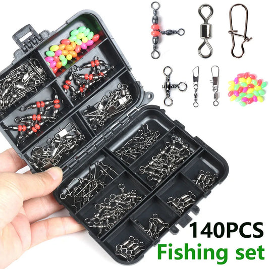 Carp Fishing Gear Kit Beads for Fishing Set Tols Fihing Fish Carpfishing Goods Tackle Accessory Items Artificial Bait Swivel All