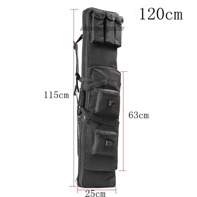 Tactical Rifle Case Airsoft Paintball Sniper Cs Game Shooting Hunting Range Gun Bag Outdoor War Games Backpack