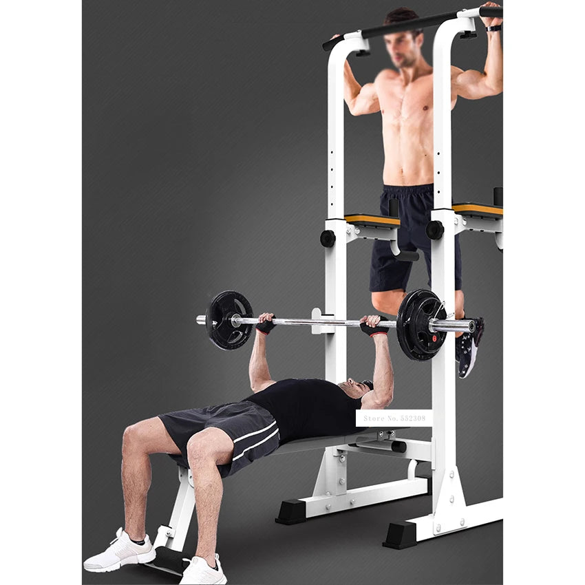 Comprehensive Training Horizontal Parallel Bars Home Gym Barbell Stand Bench Press Dumbbell Stool Inetgrated Training Machine