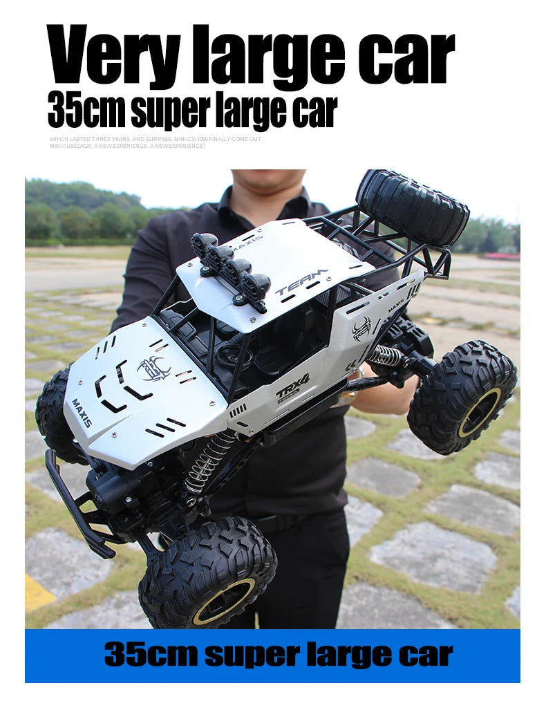 ZWN 1:12 / 1:16 4WD RC Car With Led Lights 2.4G Radio Remote Control Cars Buggy Off-Road Control Trucks Boys Toys for Children