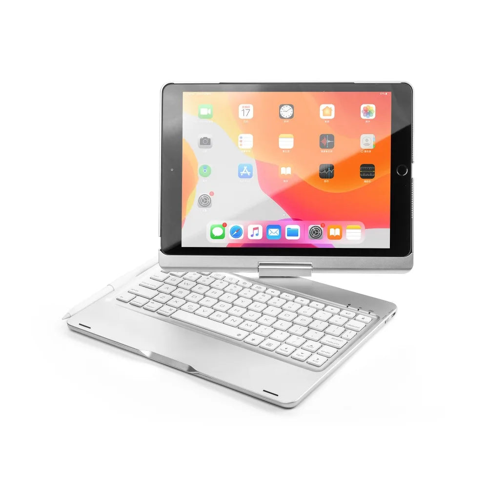 Wireless Bluetooth Keyboard Cover for ipad pro11‘’ new ipad pro11‘’ Ultra thin light-emitting 360rotate Ultra thin keyboard case