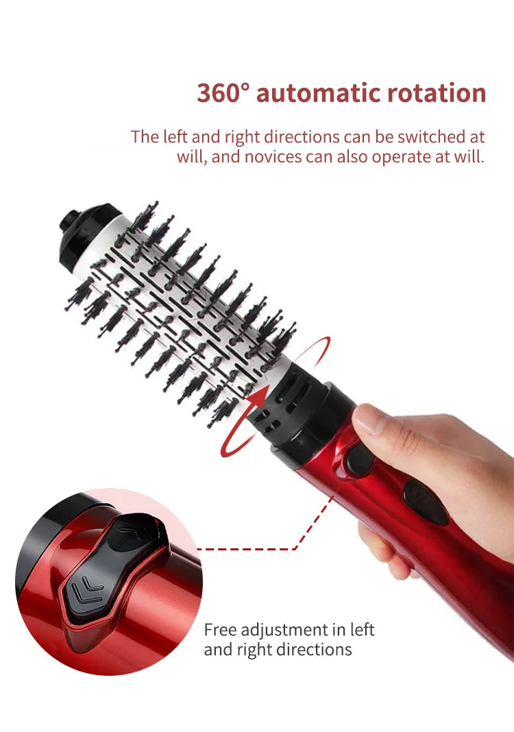 DARSONVAL 3 In 1 Hair Dryer Brush Automatic Rotating Hot Air Brush Electric Comb Multifunction Anion Brush Curling Hair Curl