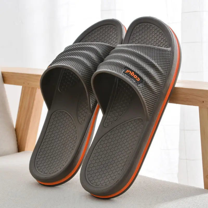 Men's Slippers EVA Non-slip Bathroom Slippers Soft comfortable Home Summer Unisex Slippers Indoor House slippers for Man