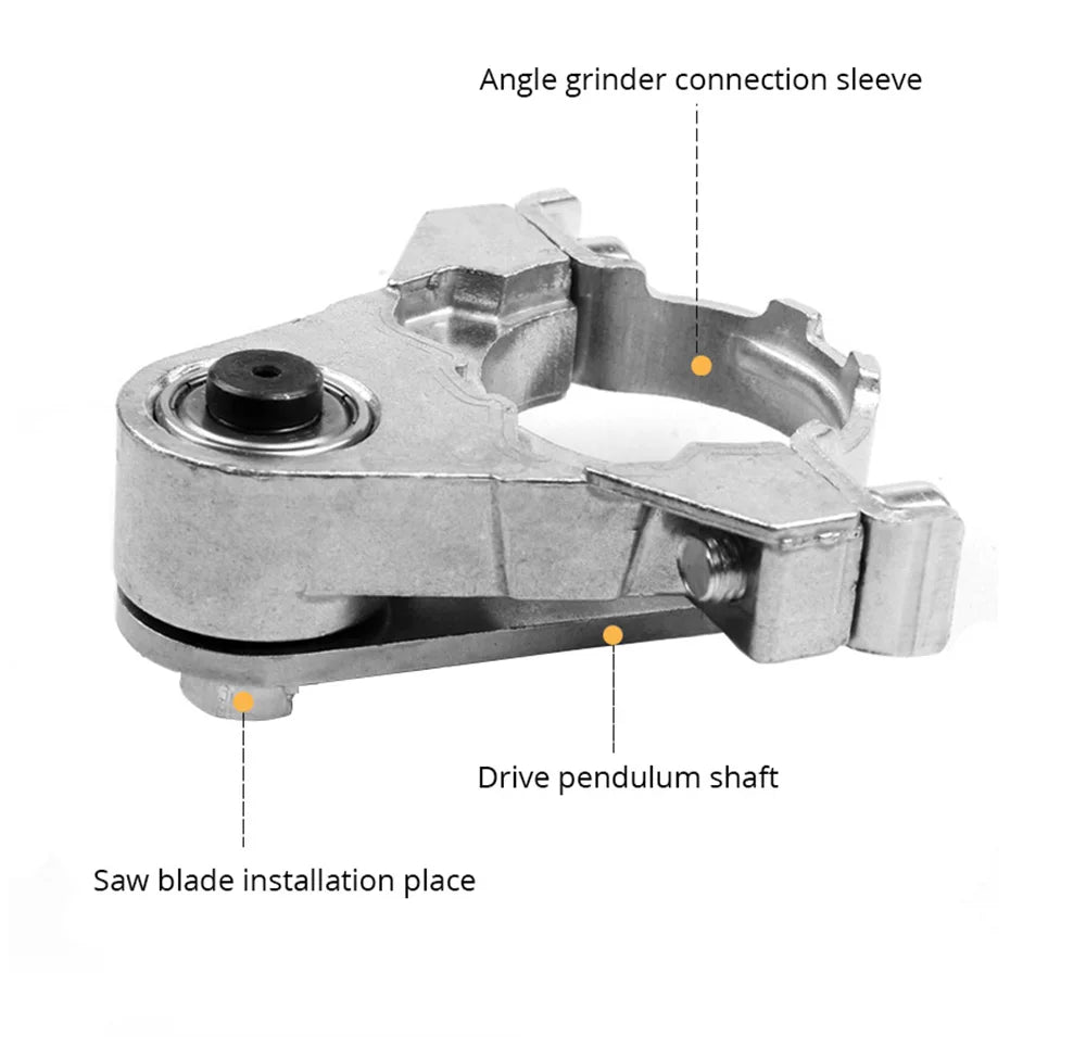 Angle Grinder Modified Oscillating Tool，Renovator Saw Slotting Machine Multifunction Power Woodworking Tool With Trimmer Blades