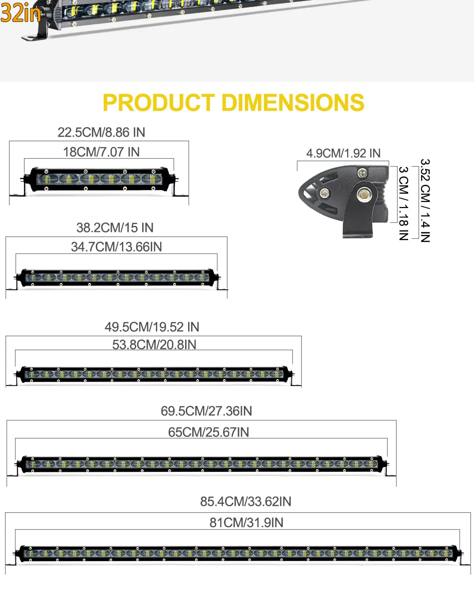 1/2PCS Super Bright LED Work Light Bar 6D Lens 25inch 120W Off Road Accessories 4x4 Foglight For Lada Truck Vehicle Sidelight