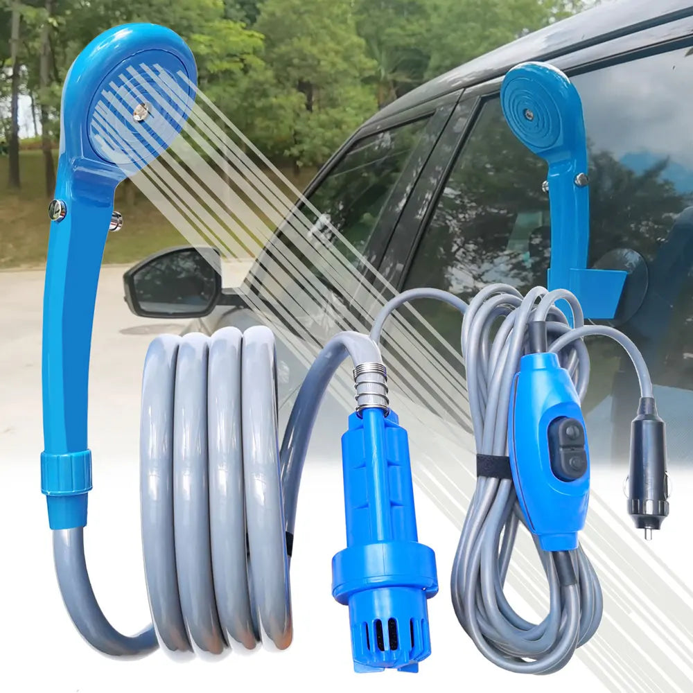 Car Wash 12V Car Washer Gun Pump High Pressure Cleaner  Portable Car Washer  High Pressure Power Washer Electric Pump