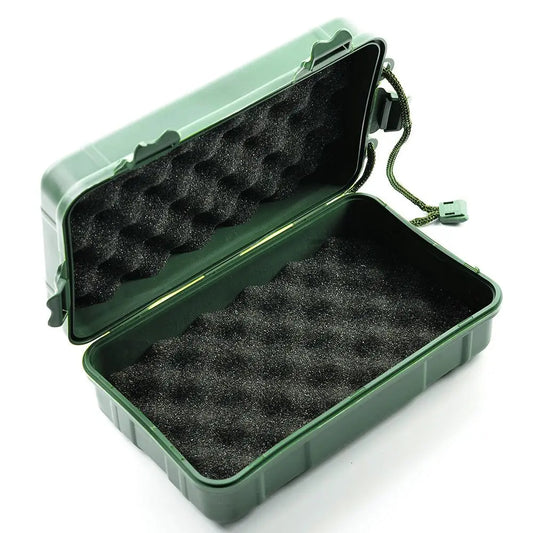 Outdoor Sealed Box Plastic Shockproof Bins Waterproof Box Travel Storage Kit Survival Case Valuables Electronic Gadget Container