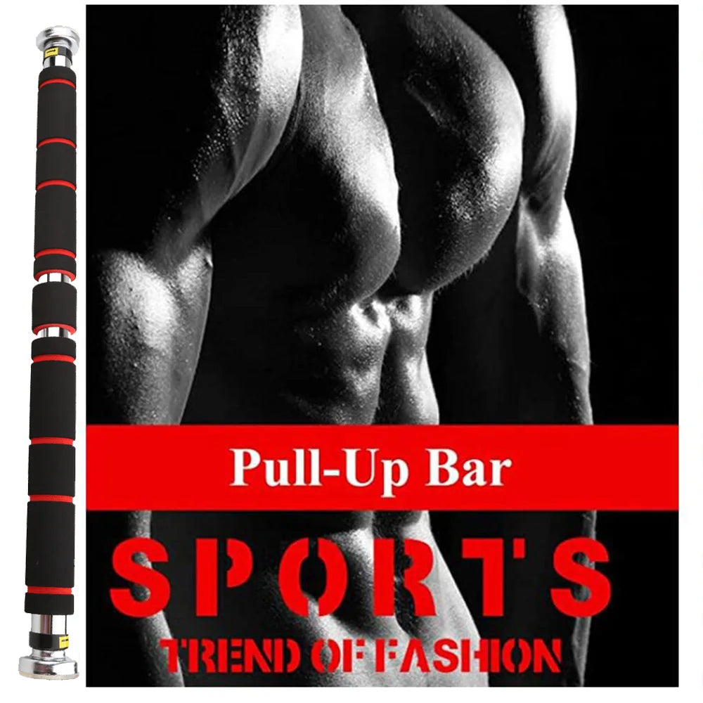 200kg Adjustable Door Horizontal Bars Exercise Home Workout Gym Chin Up Pull Up Training Bar Sport Fitness Equipment