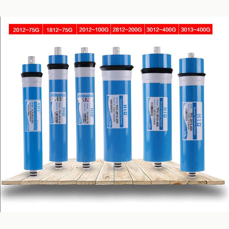 50/75/100/125GPD Home Kitchen Reverse Osmosis RO Membrane Replacement Water System Filter Water Purifier Water Filtration system