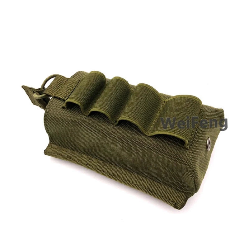 Tactical Molle 12GA 12 Gauge Ammo Shells Shotgun Bag Rifle Gun Reload Magazine Pouch for AK AR 15 Mag Bag Hunting Gear