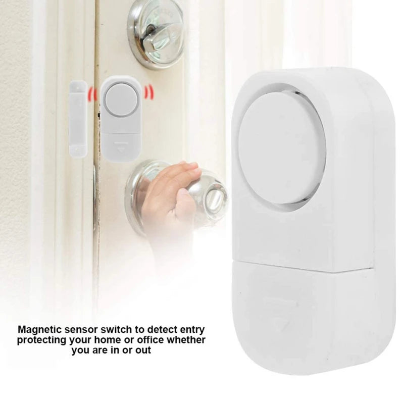 Door Magnetic Sensors Wireless Door Detector Window Sensor For  Home Security Detector Alarm System Home Safty Accessories