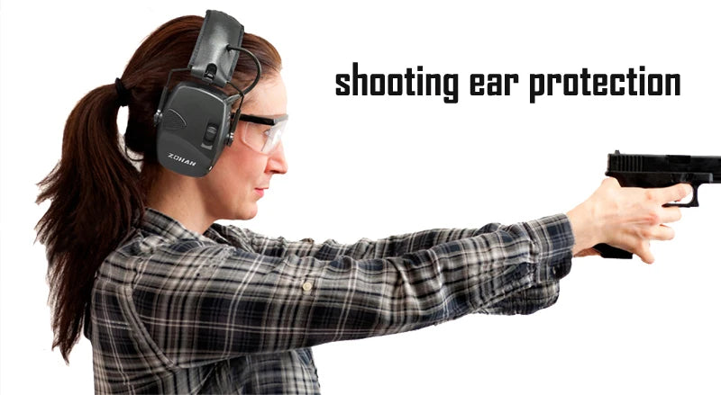 Electronic Shooting earmuffs Tactical headset Ear Protection Anti-noise Ear muff for Hunting Ear Defender Sound Amplification