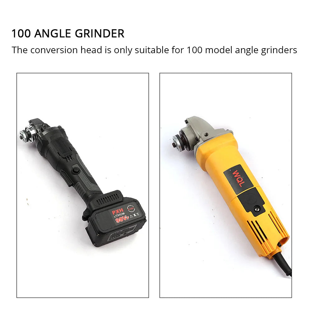 Angle Grinder Modified Oscillating Tool，Renovator Saw Slotting Machine Multifunction Power Woodworking Tool With Trimmer Blades