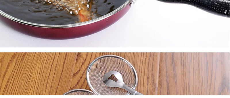 Kitchen Accessories Multifunction Stainless Steel Sieve Filter Spoon Fried Food Oil Strainer Clip Handheld Cooking Tools Gadgets