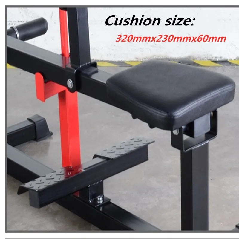 Gym Fitness Heel Raise Leg Extension Smith Machine Calf Muscle Stretch Exercise Body Building Achilles Tendon Training Equipment