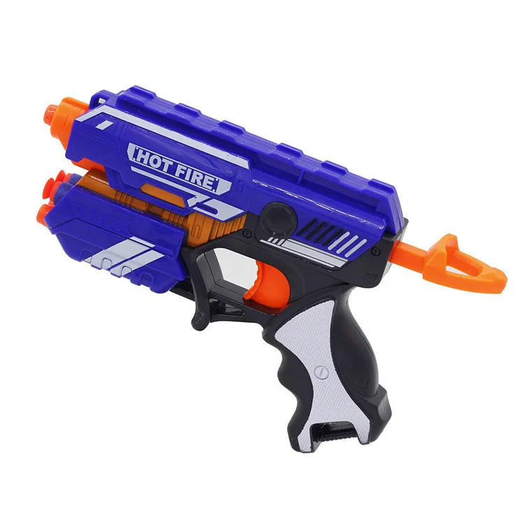 Children's Manual Soft Bullets Plastic Toy Gun Kits For Nerf Darts Toy Pistol Gun Long Range Dart Blaster Kids Toys Xmas Gift