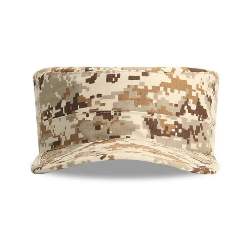 Men's Tactical Cap Blank Plain Camo Fitted Hats Multicam Caps Baseball Desert FG Camouflage Cap Hat Gear