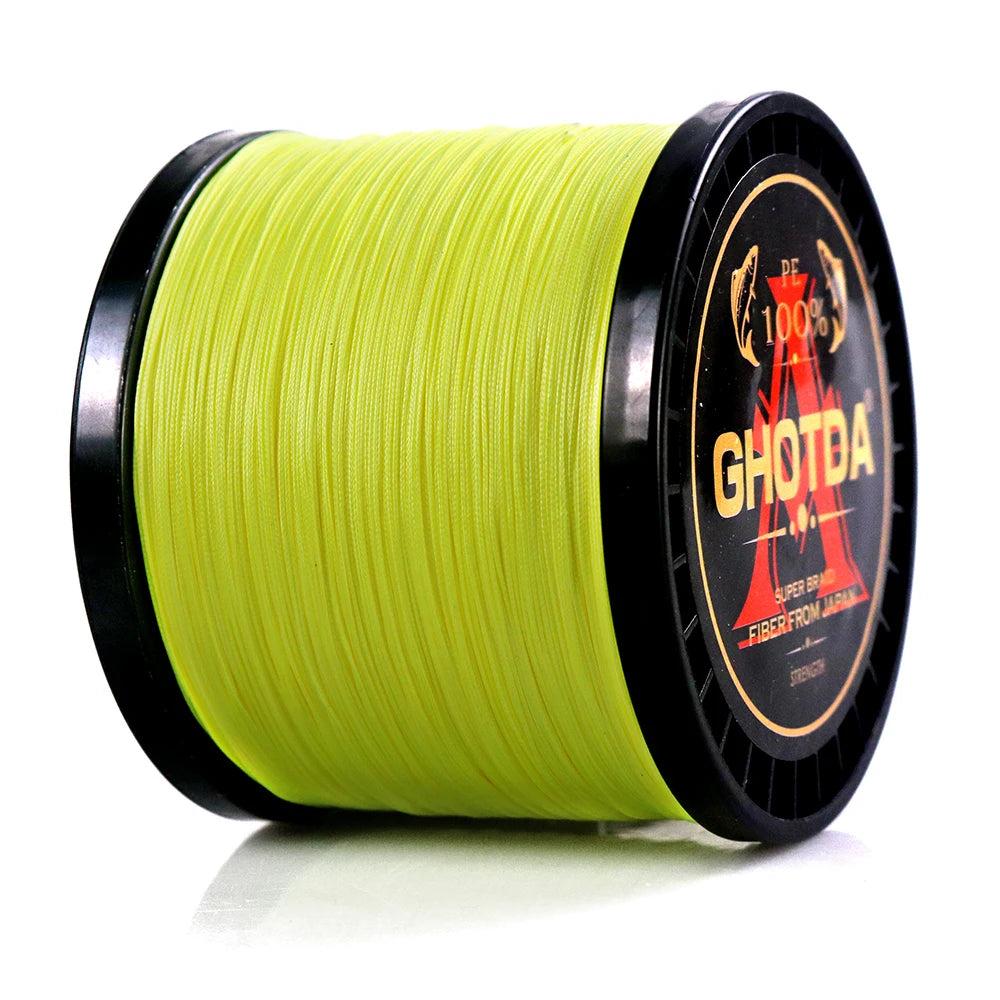 Ghotda 8X Super Strong Braided Fishing Line Multicolor Multifilament Carp Fishing Line 1000m-300m Fishing Gear