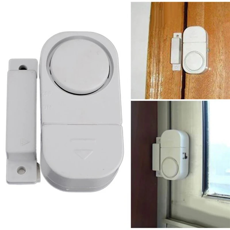 Door Magnetic Sensors Wireless Door Detector Window Sensor For  Home Security Detector Alarm System Home Safty Accessories