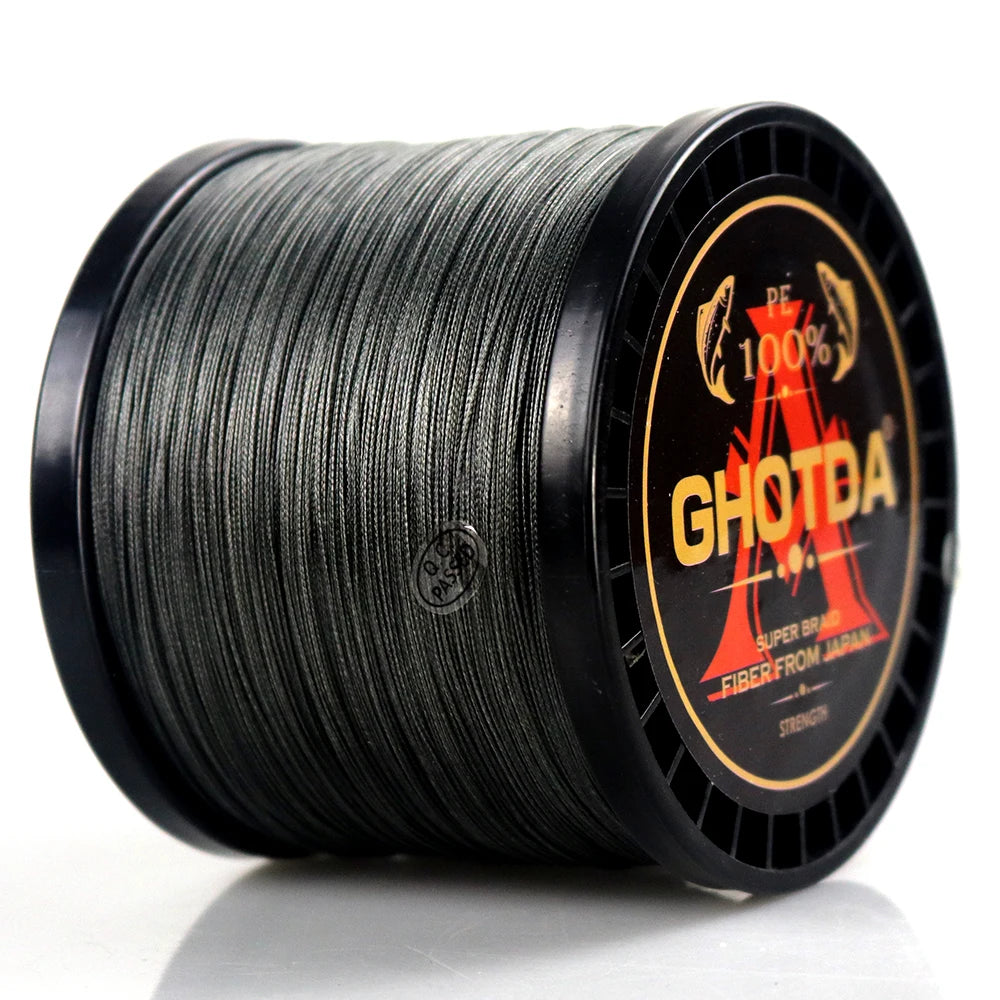 Ghotda 8X Super Strong Braided Fishing Line Multicolor Multifilament Carp Fishing Line 1000m-300m Fishing Gear