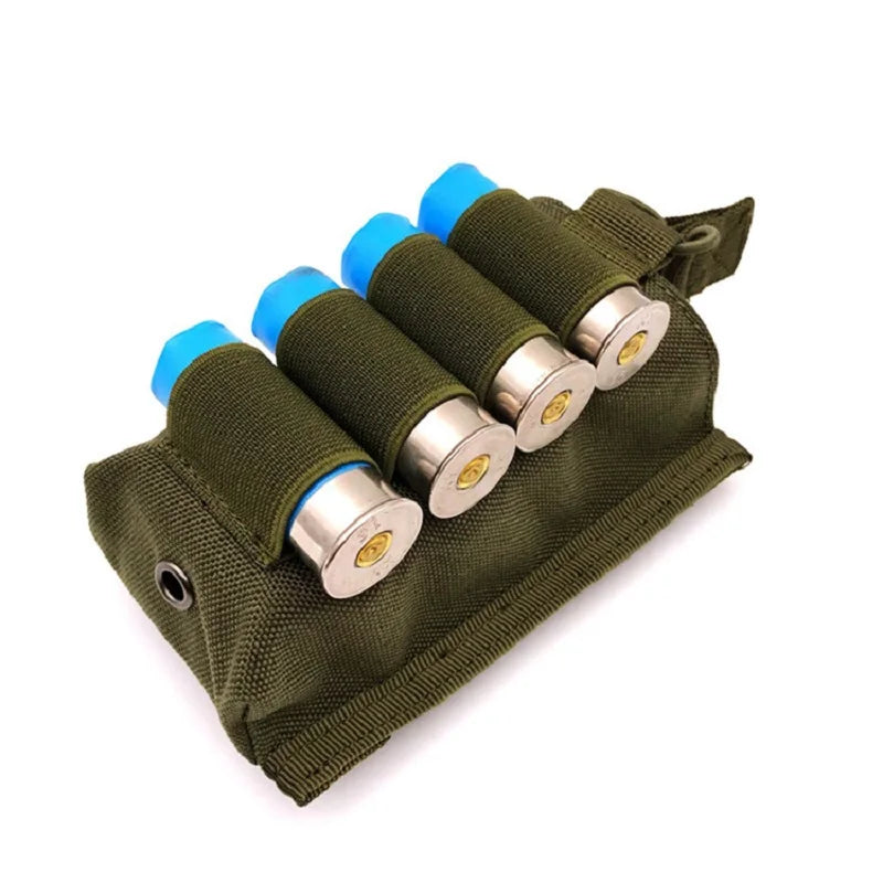 Tactical Molle 12GA 12 Gauge Ammo Shells Shotgun Bag Rifle Gun Reload Magazine Pouch for AK AR 15 Mag Bag Hunting Gear