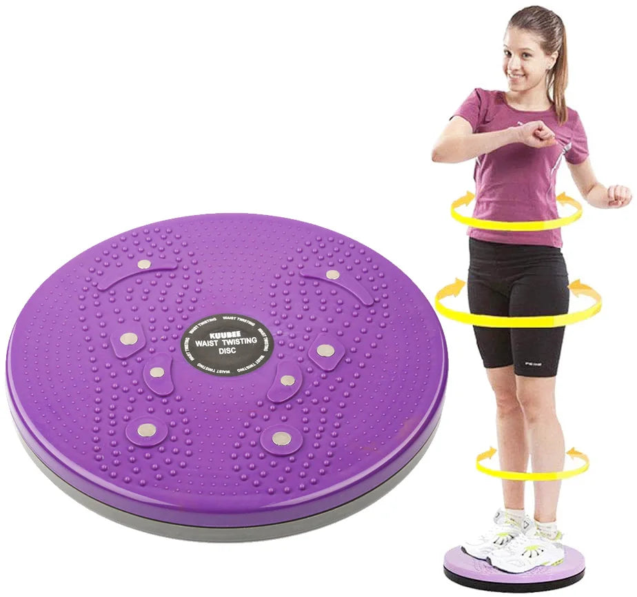 Waist Twisting Disc Balance Board Fitness Equipment for Home Body Aerobic Rotating Sports Magnetic MassagePlate Exercise Wobble