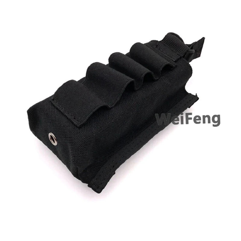 Tactical Molle 12GA 12 Gauge Ammo Shells Shotgun Bag Rifle Gun Reload Magazine Pouch for AK AR 15 Mag Bag Hunting Gear