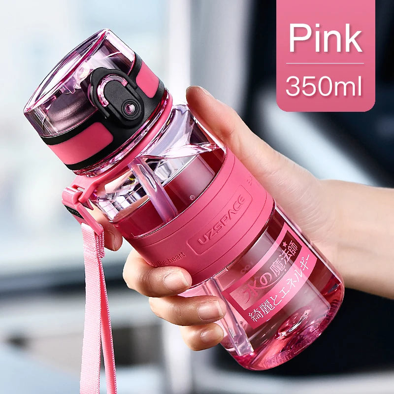 1.5/2L Sport Water Bottle Large capacity Portable leakproof Shaker Outdoor Fitness Bottle EcoFriendly Plastic Drinkware BPA Free