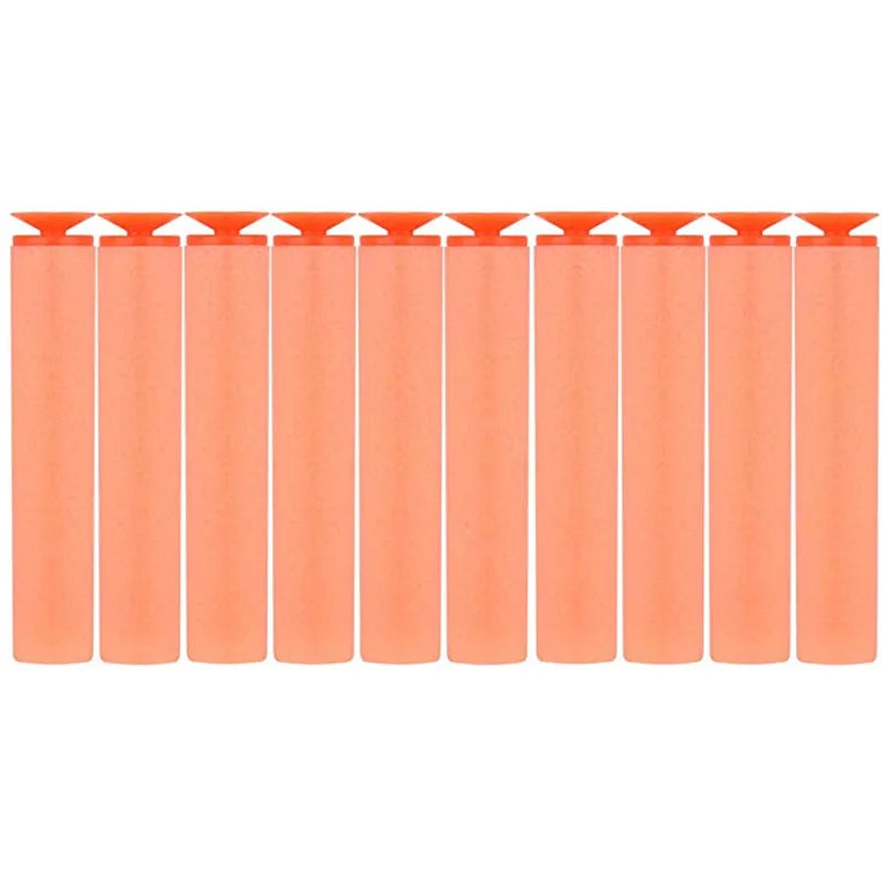 New Orange Sucker Bullets for Nerf Toy Gun bullets Children Toys EVA Foam Refill Darts For Nerf Series Blasters Xmas Kids Gift