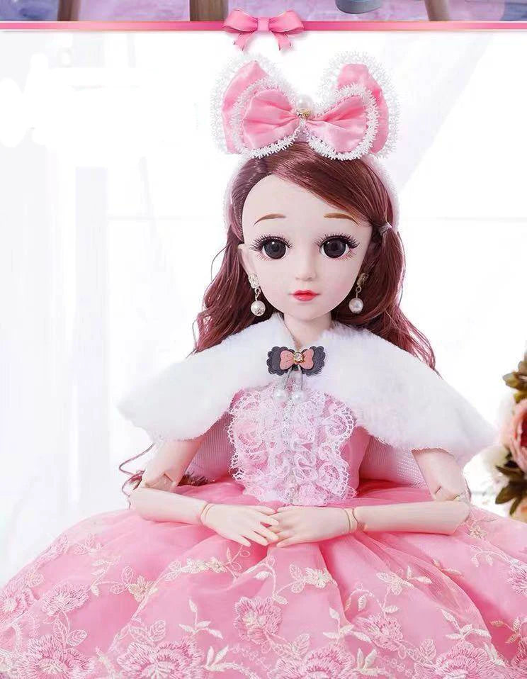 60cm Fashion Girl Dolls Large Original Handmade 1/3 Doll Full Set 15 Jointed Doll Girls Toys for Children Kids Gif Fashion Doll