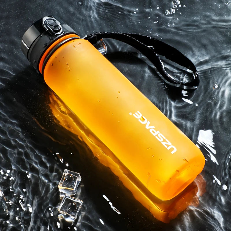 1000ml Large Capacity Water Bottle Portable Leakproof Shaker Frosted Plastic Drinkware Travel Camp Sports Direct Drinking Bottle