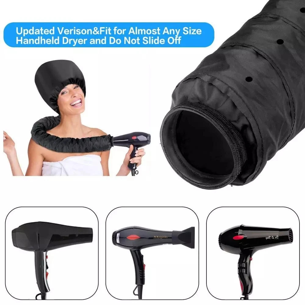 Portable Soft Hair Drying Cap Adjustable Womens Hair Hairs Blow Dryer Quick Dryer Cap Home Hairdressing Salon Supply Accessories