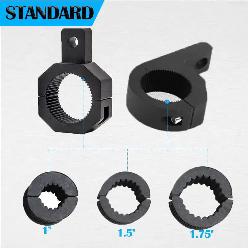 Led Work Light Headlight Bracket Mount Tube Clamp Off-road Vehicles Cars Trucks Boats Auto Accessories Led Bar Holder