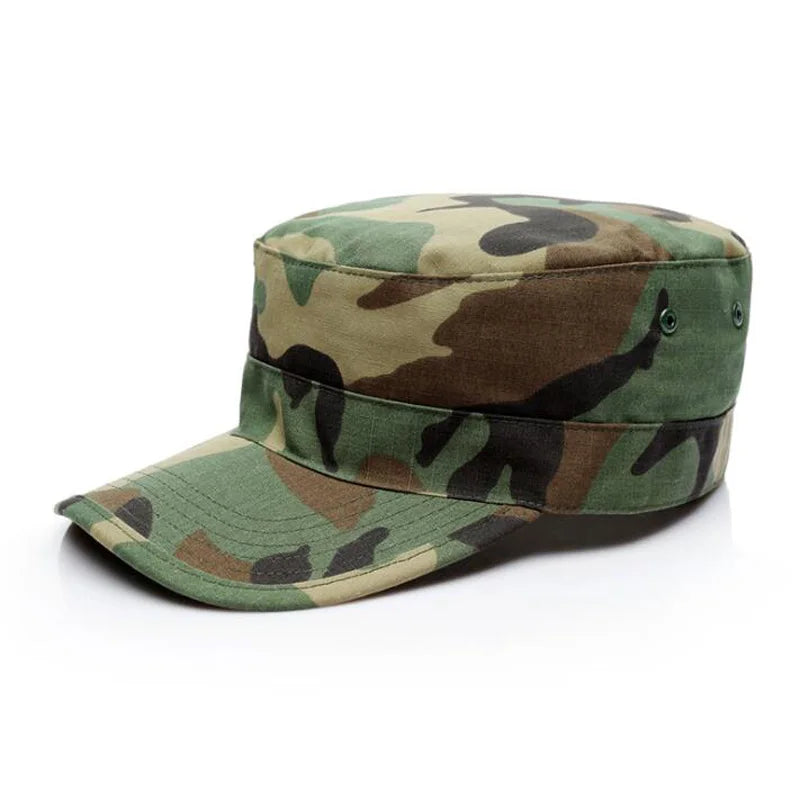 Men's Tactical Cap Blank Plain Camo Fitted Hats Multicam Caps Baseball Desert FG Camouflage Cap Hat Gear