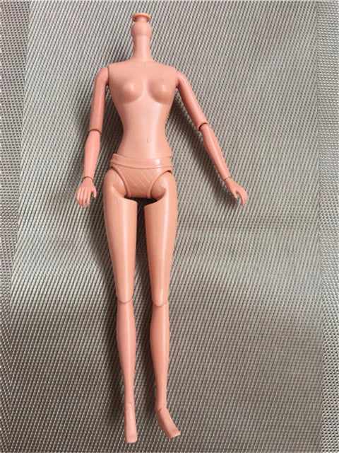 Multi Joints Movable Doll Body Figure Fat Slim Yoga Doll Body Beige White Brown Doll Toy Body For All 1/6 Head Man Lady Doll Toy