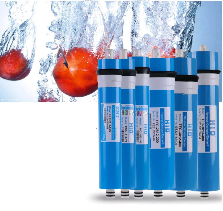 50/75/100/125GPD Home Kitchen Reverse Osmosis RO Membrane Replacement Water System Filter Water Purifier Water Filtration system