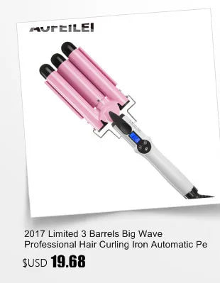 Ceramic Styling Tools professional Hair Curling Iron Hair waver Pear Flower Cone Electric Hair Curler Roller Curling Wand