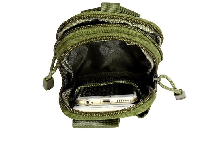 EDC Bag Tactical Gear Military small Waist Bag nylon Molle Pouch Waterproof Bag Fanny Pack For Phone X Case Hunting Bags