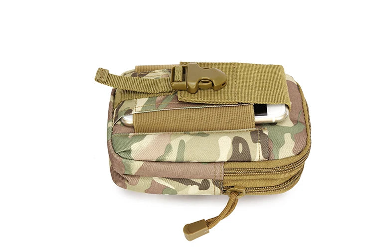 EDC Bag Tactical Gear Military small Waist Bag nylon Molle Pouch Waterproof Bag Fanny Pack For Phone X Case Hunting Bags