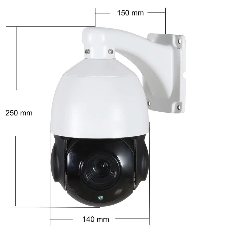 IMX415 4K 8MP 6MP 5MP 4MP 3MP 2MP outdoor Onvif-compatible H265 POE IP PTZ camera speed dome 30x zoom ptz ip camera