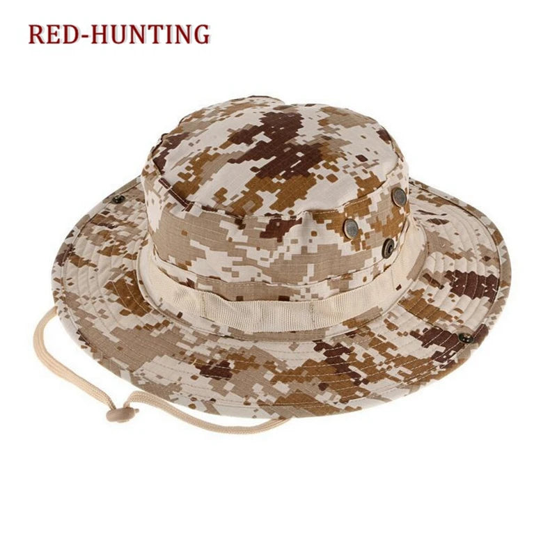 Boonie Hat Tactical Adjustable Boonie Hats for Men Women Hunting Fishing Outdoor Safari Sun Ocp boonie hat