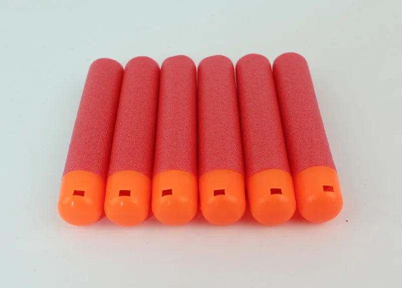 30Pcs 9.5x1.8cm Accustrike Big Hole Sucker Head Bullets Red Sniper Rifle Bullets Darts for Nerf Mega Toy Gun Foam Refill Darts