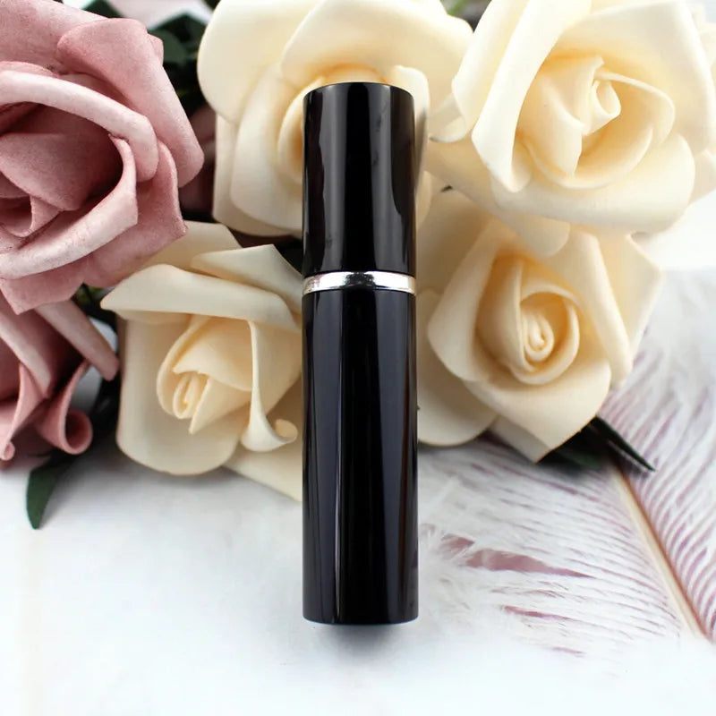 1PC 5ml 10ml Portable Mini Perfume Glass Bottle Travel Aluminum Spray Atomizer Empty Metal Parfume Atomiser Sprayer