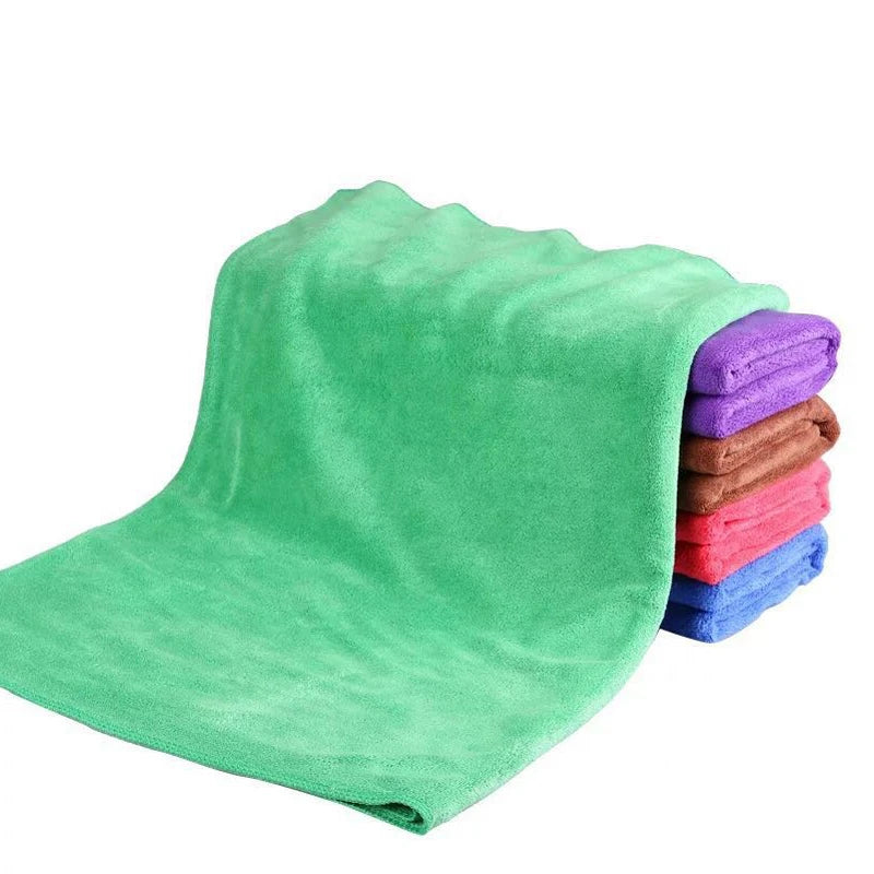 160*60cm 1pcs Car Wash Towel Car Microfiber Towel Hemming Car Care Detailing Wash Cleaning Drying Cloth