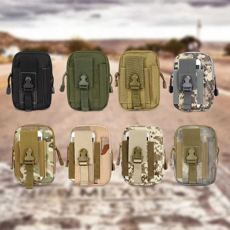 EDC Bag Tactical Gear Military small Waist Bag nylon Molle Pouch Waterproof Bag Fanny Pack For Phone X Case Hunting Bags