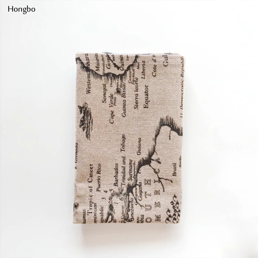 Hongbo 1 Pcs Plaid Cotton Placemat Japanese Fashion Style Fabric Table Mats Napkins Simple Design Tableware Kitchen Tool